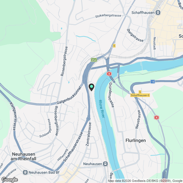 NEUBAUPROJEKT - EXKLUSIVES WOHNEN AM RHEINUFER - Karte