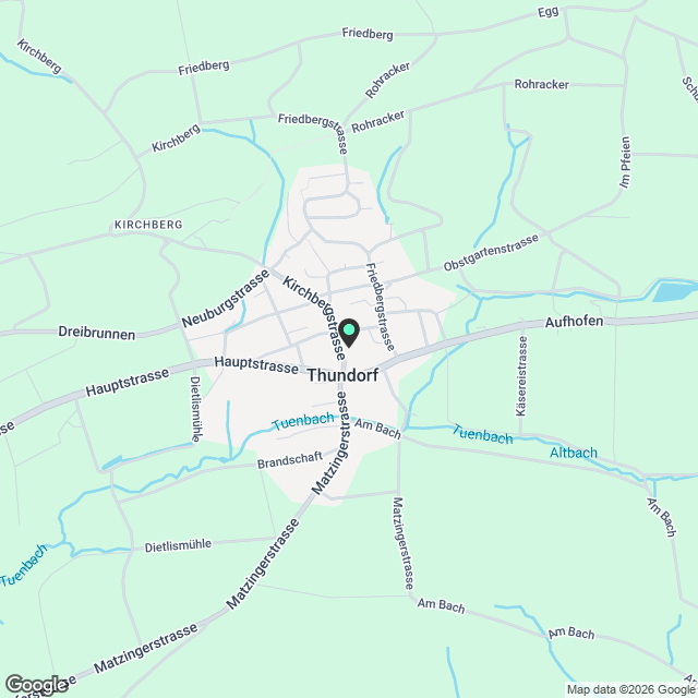 Moderne 3.5-Zimmer-Wohnung mit Balkon in Bussnang - Karte