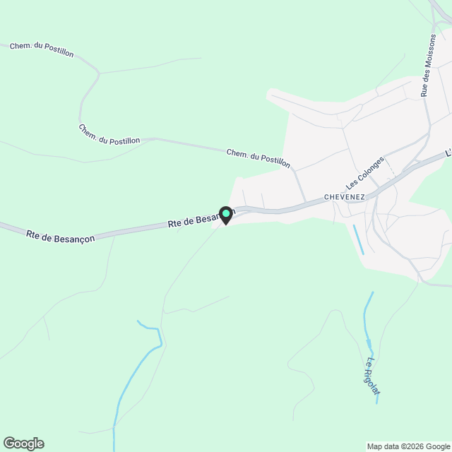 Appartement a louer Jura - Karte