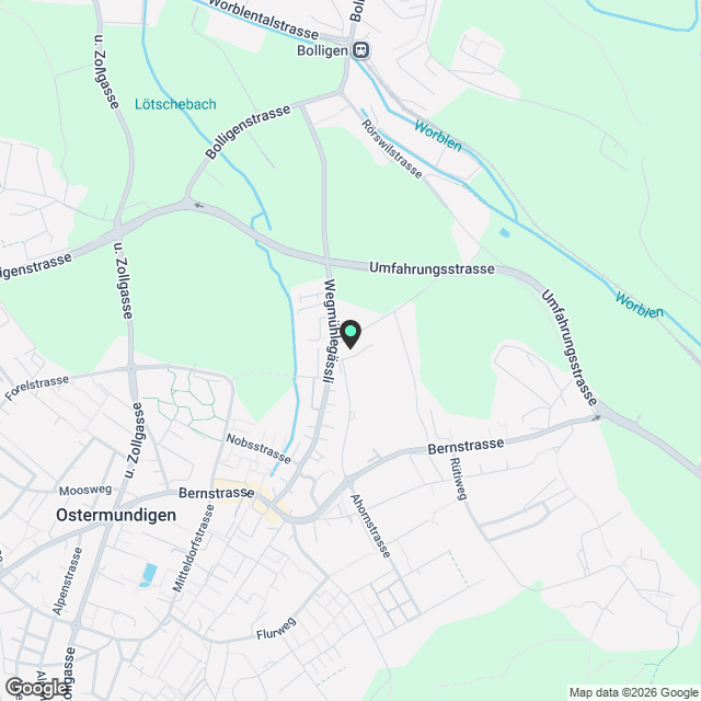 Erstvermietung 4.5  Zimmer Wohnung mit grossem Balkon, Werkraum und Reduit - Karte