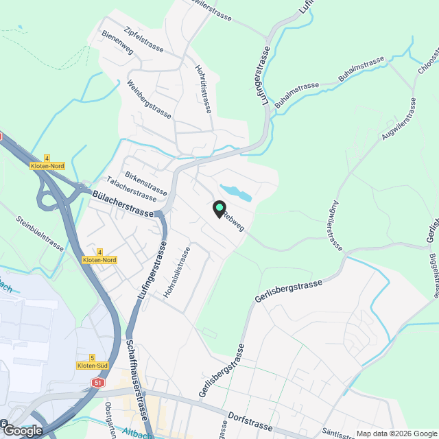 Moderne, helle 4.5-Zimmerwohnung und 1 Reduit  mit einer Topaussicht - Karte