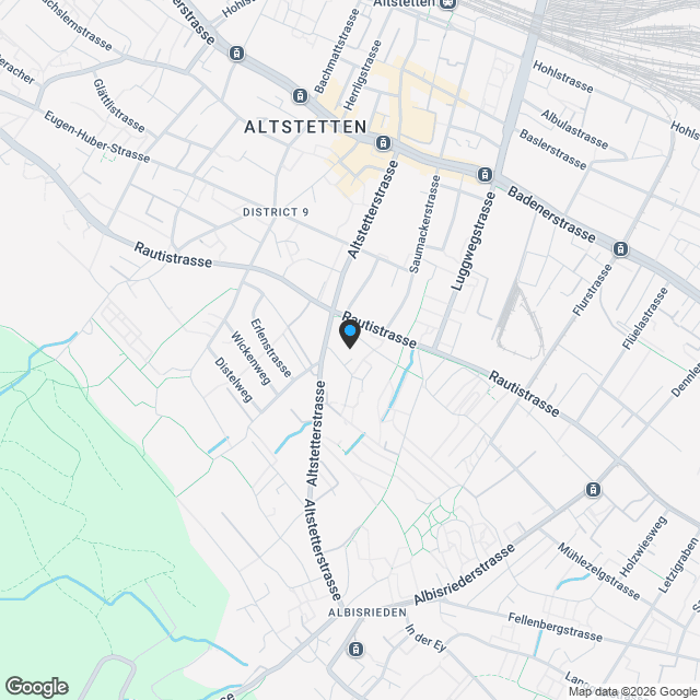 7 Eigentumswohnungen in Zürich-Altstetten - Karte