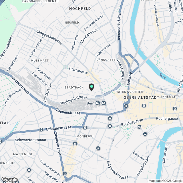 Wohnen im Herzen der Stadt Bern - Karte