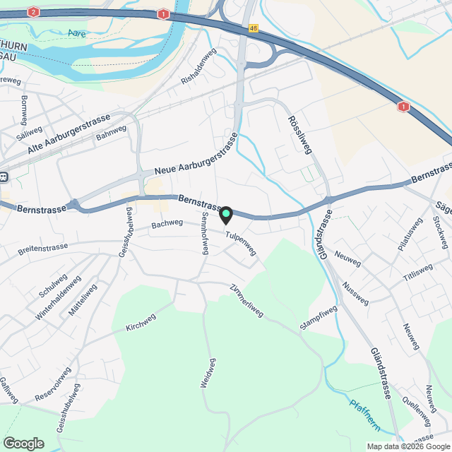 Top moderne 3.5 Zimmer Wohnung an top Lage - Karte