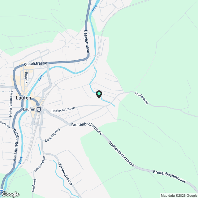 Moderne 3.5-Zimmer-Neubau-Wohnung mit Balkon in Laufen - Karte