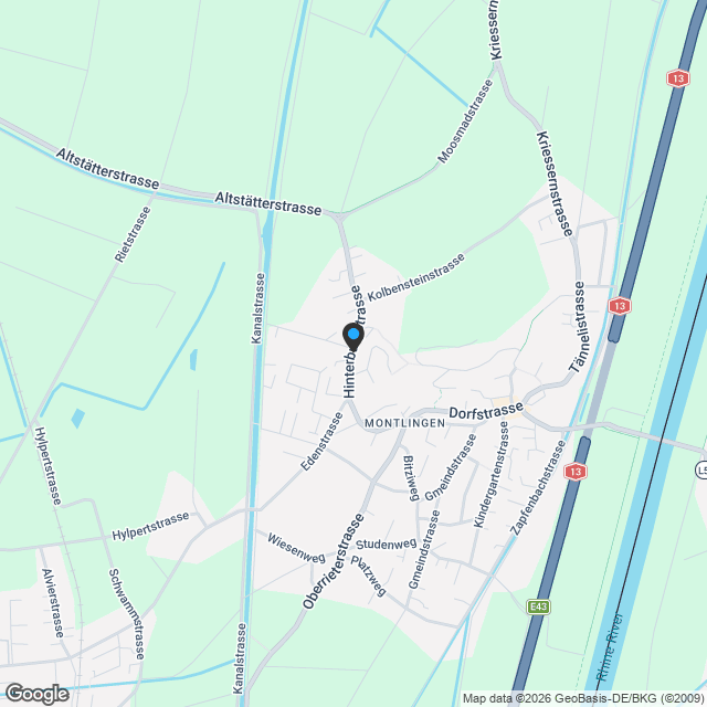 4.5-Zimmer-Wohnung - Karte