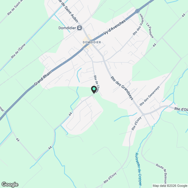 Villa individuelle 5 pces à Domdidier / FR (villa B) - Karte