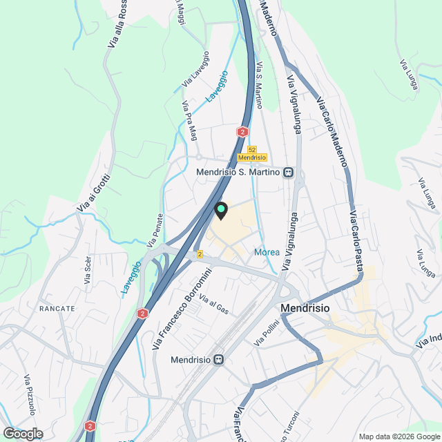 2.5 locali in prima locazione a Mendrisio - Karte