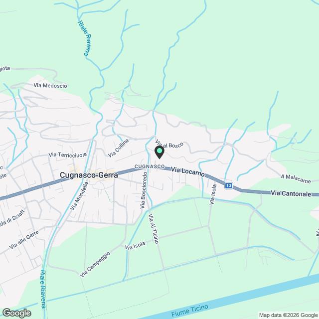 CUGNASCO - affittasi appartamento duplex 4.5 locali - Karte