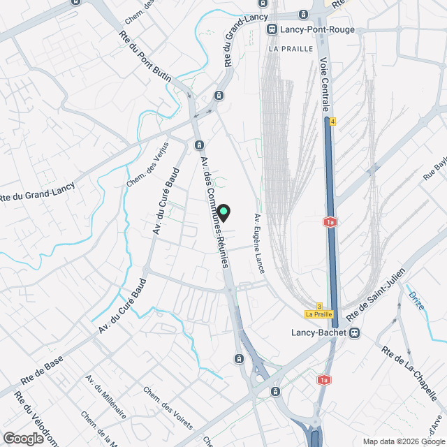 Magnifique duplex 5 pièces neuf à Grand-Lancy - Karte