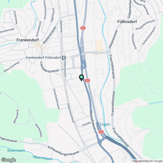 Moderne Wohnung an zentraler Lage - Karte