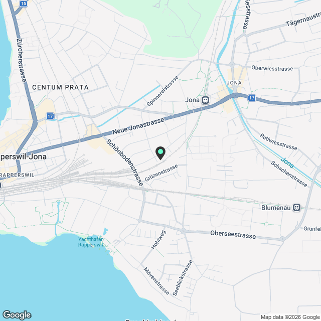 Gemütliche 3-Zi. Wohnung in Rapperswil-Jona - Karte
