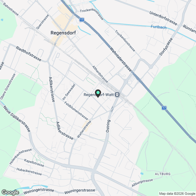 Erstvermietung - Überbauung Obstgarten - Karte