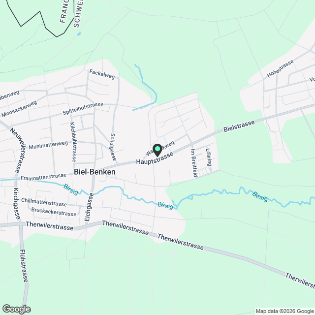 Moderne Neubauwohnung - Karte