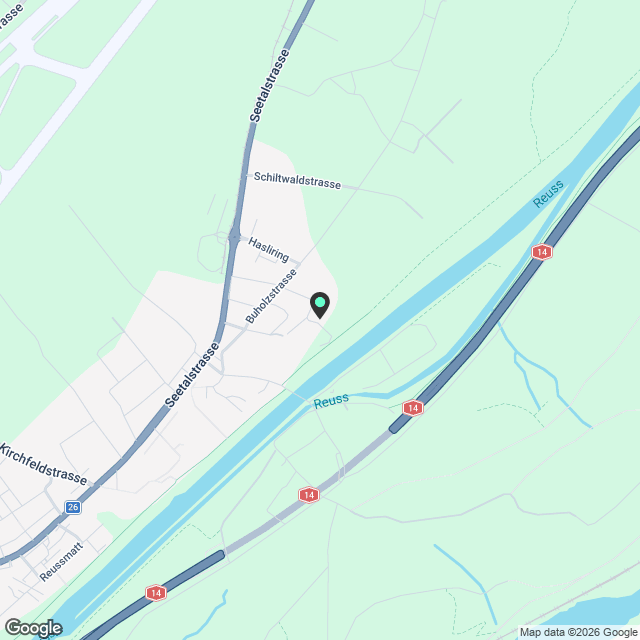 Moderne 3.5-Zimmer-Neubau-Wohnung mit Balkon in Emmen - Karte