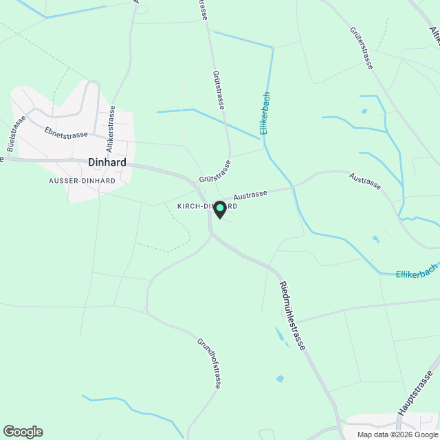 Wohnen im Obstgarten in Kirch-Dinhard - Karte