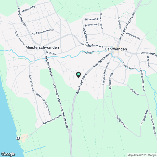 Moderne 4.5-Zimmer-Wohnung in ruhiger Lage Meisterschwanden - Karte