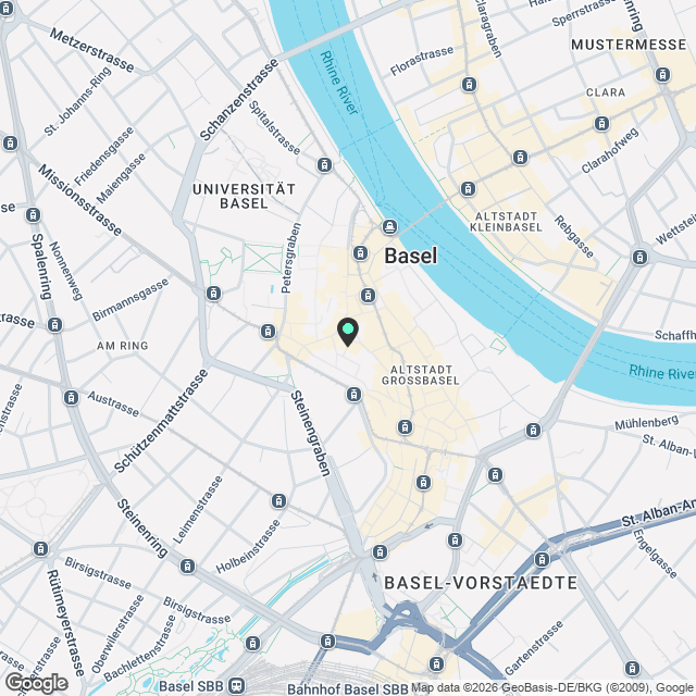 Renovierte Altstadtwohnung mit historischem Charme - Karte