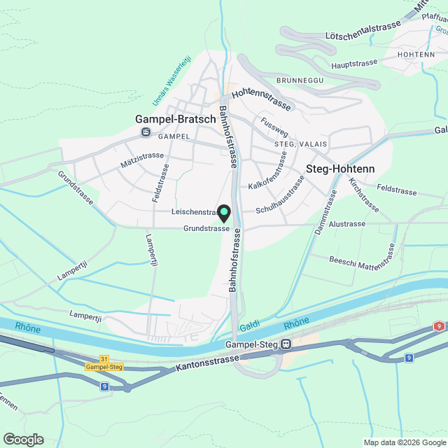 2.5-Zimmerwohnung inklusive Balkon, Parkplatz und Keller - Karte