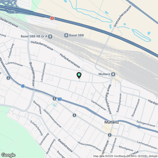 3-Zimmer Genossenschafts-Wohnung mit grossem Balkon - Karte