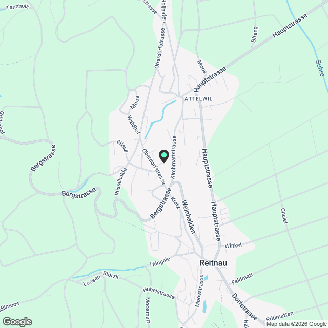 Zu vermieten moderne und schöne 4.5-Zimmerwohnung in Reitnau - Karte