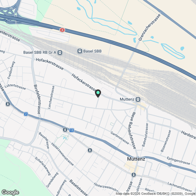 3.5-Zimmer-Dachwohnung in Muttenz - Neubau 2025 - Karte
