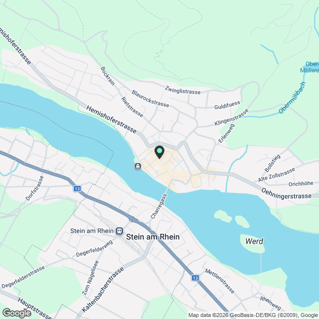 Kernsanierte 6.5-Zi Wohnung mitten in der Altstadt - Karte