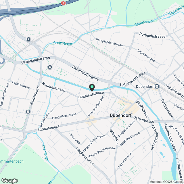 Weitblick & Lifestyle - Attikawohnen in Dübendorf - Karte