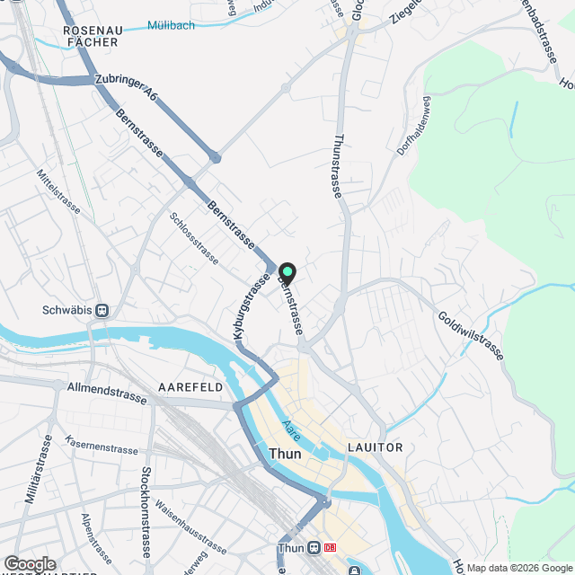 Zentral wohnen mit Bezug zu den Bergen - Karte