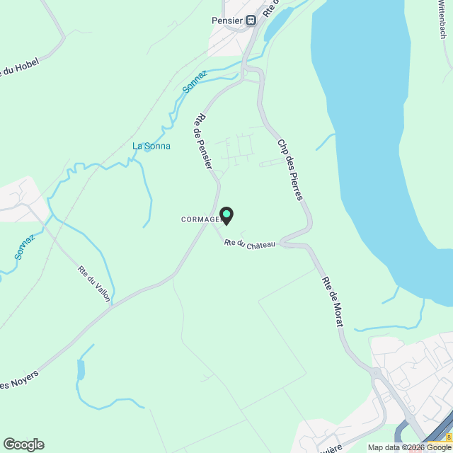 Appartement en terrasse à Cormagens - Karte