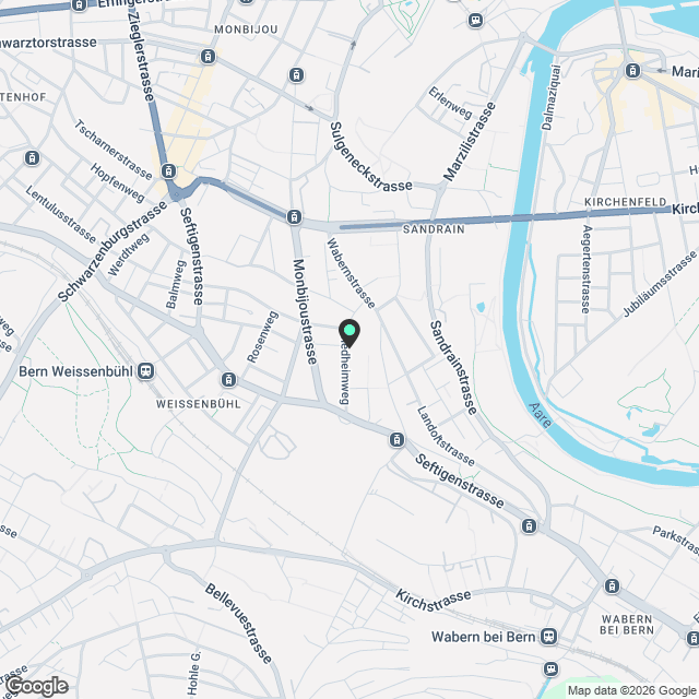 Moderne 3.5-Zimmer-Wohnung in ruhiger Lage Bern - Karte