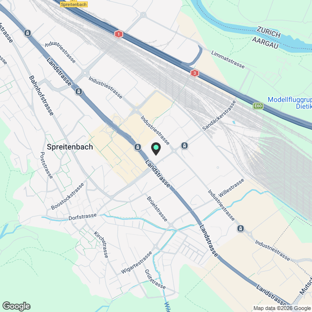 Moderne 3.5-Zimmer-Neubau-Wohnung mit Panoramablick auf Zürich - Karte