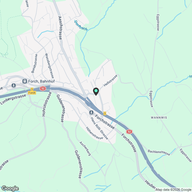 Moderne 4.5-Zimmer-Neubau-Wohnung in Forch - Karte