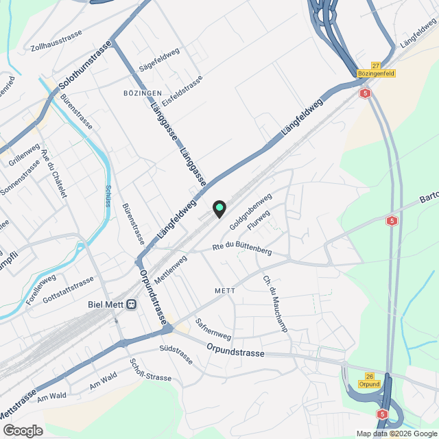 Moderne und helle Neubauwohnung in ruhigem Quartier - Karte