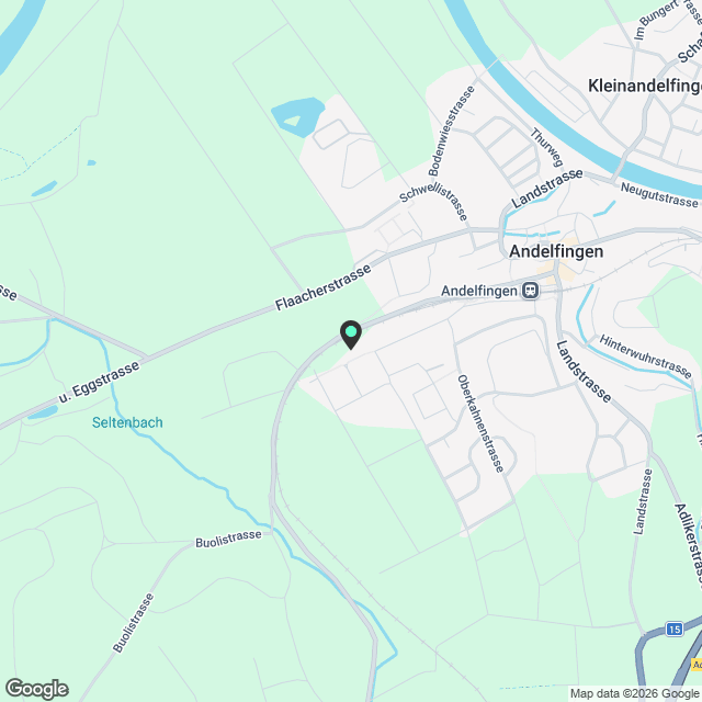 3.5 Zimmerwohnung in Andelfingen - Karte