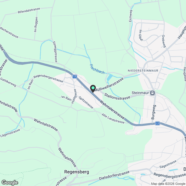 moderne 1.5-Zimmer-Wohnung mit Wintergarten in Sünikon zu vermieten - Karte