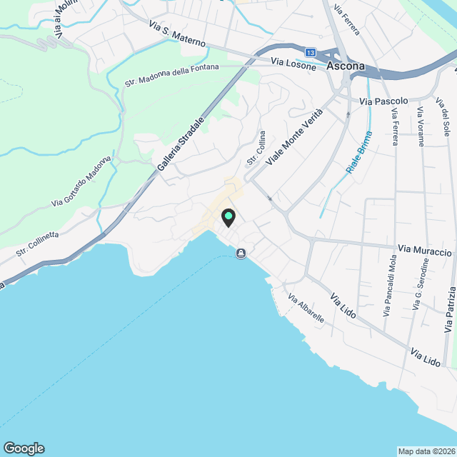 Central Apartment in Ascona Medium Term Flexible contract - Karte