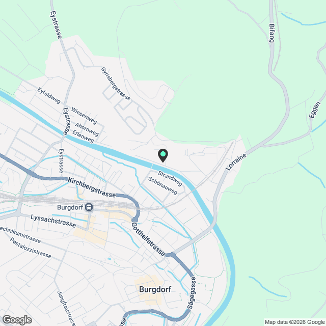 Wohnen, wo das Leben fliesst - Karte