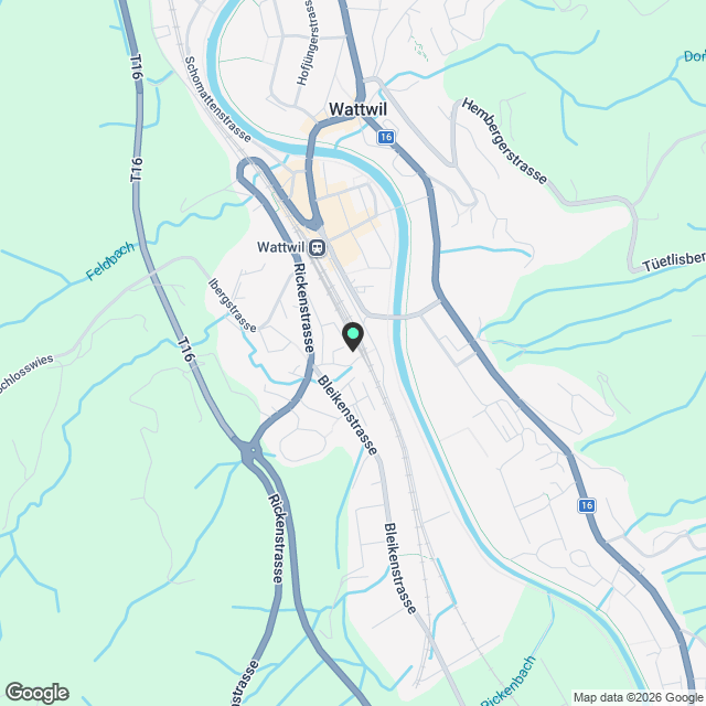 Schöne 4.5 Zimmerwohnung zu vermieten - Karte