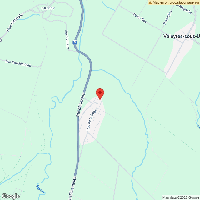 Magnifique appartement de 3.5 pièces avec jardin à Epautheyres - Karte