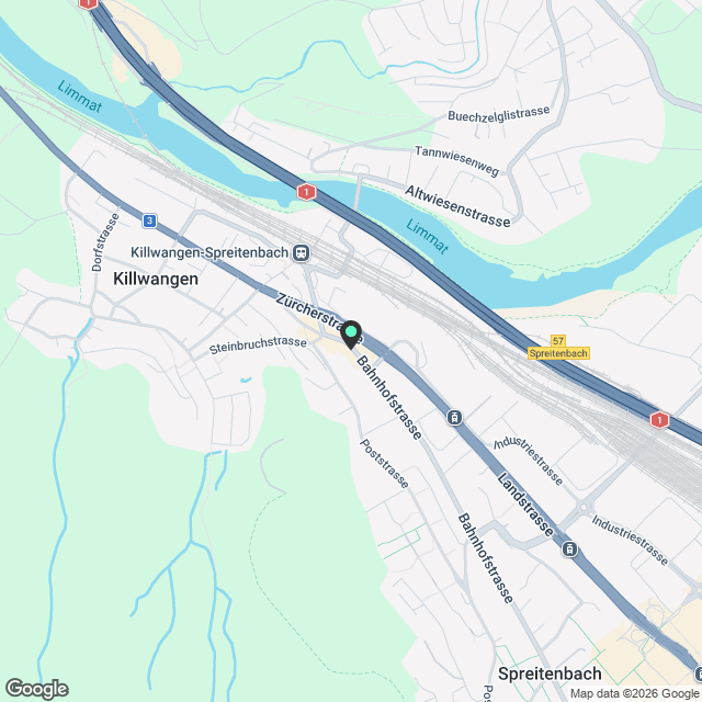 «Erstbezug» Moderne 4.5 Zimmer Neubauwohnung, nur 20 Minuten von ZH - Karte