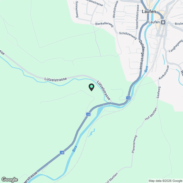 3,5 Zimmerwohung zu Vermieten in Brislach - Karte