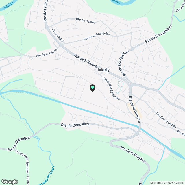 Prairie 4 - Appartement 3.5 pièces au 2ème étage - Karte