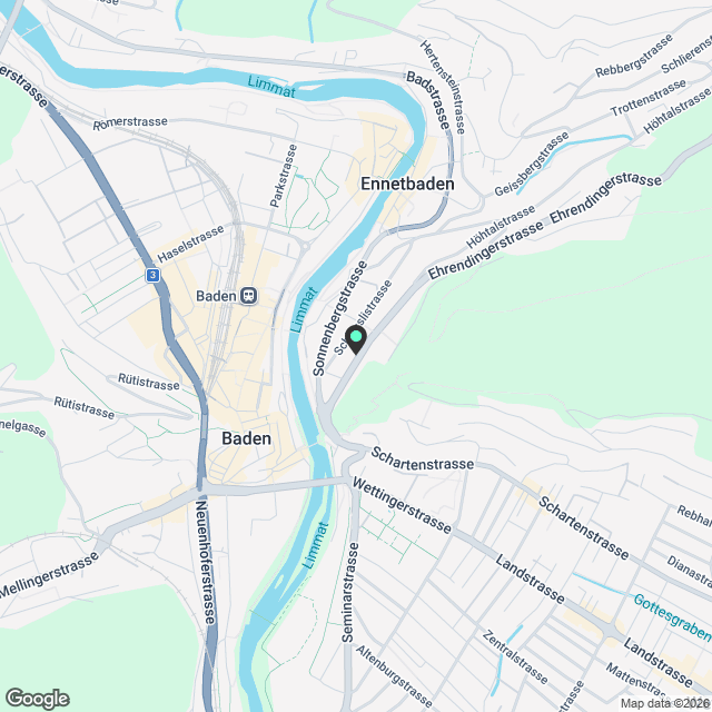 Zentrale 3.5-Zimmer mit Panoramasicht - Karte