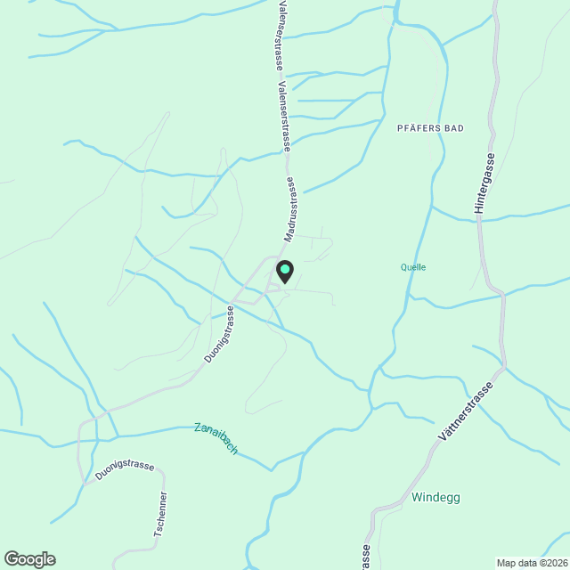 Furnished business Studio walk to Valens rehab Klink - Karte