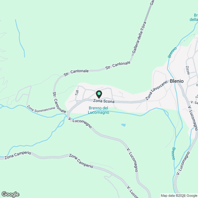 Nuovo Appartamento a Olivone, in Val di Blenio - Karte