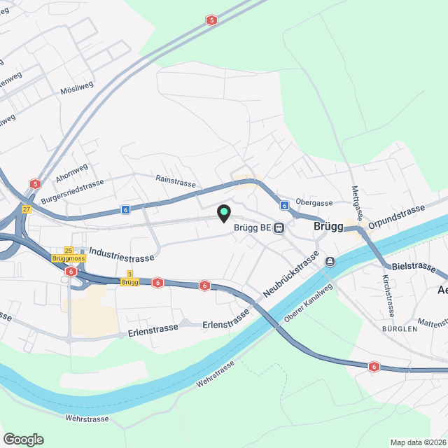 Total sanierte und charmante 3.5-Zimmerwohnung zu vermieten - Karte