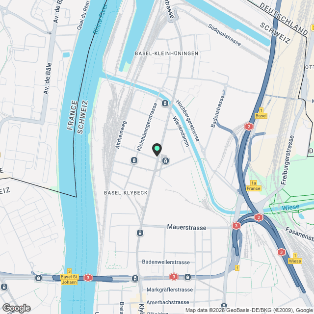 Erstbezug 2.5-Zimmer mit eigener WM/TU, grossem Balkon und Kellerabteil - Karte