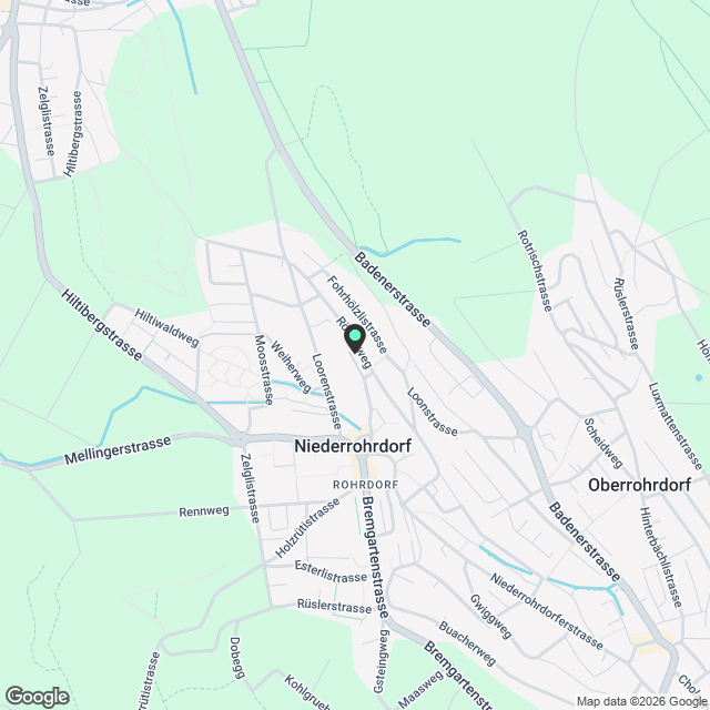 Erstvermietung 4.5-Zimmer - Wohnung in Niederrohrdorf - Karte