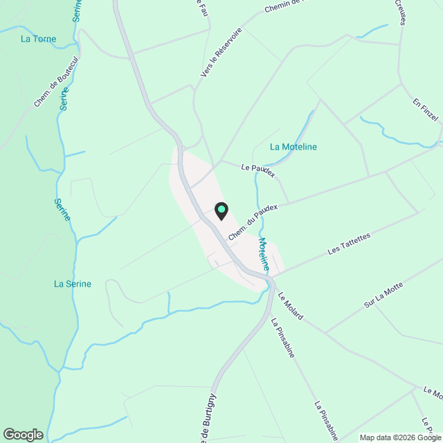 Magnifique maison bifamiliale moderne de 4.5 pièces à Burtigny - Karte